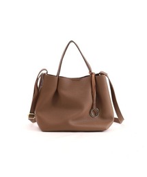 COOCO ソフトフェイクレザータックミニ2WAYトートバッグ