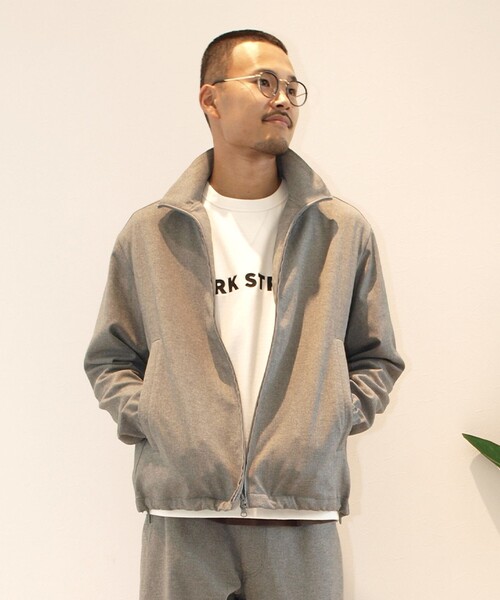 UNISEX】ウールライク トラックジャケット（ブルゾン）｜J.PRESS YORK