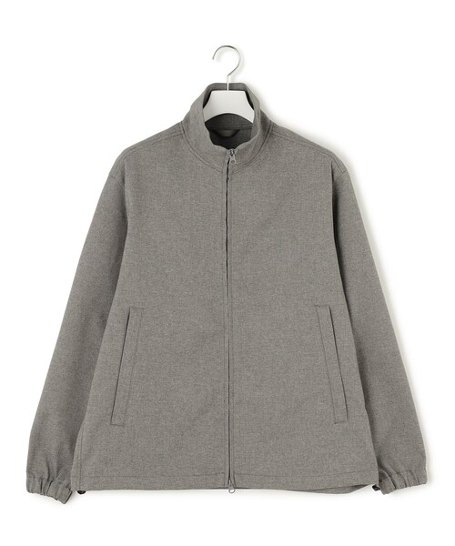 J.PRESS YORK STREET(ジェイプレスヨークストリート)の「【UNISEX】ウールライク トラックジャケット(ブルゾン・メンズ・ブラック系/ライトグレー系・SMALL/MEDIUM/LARGE)」の12枚目の写真