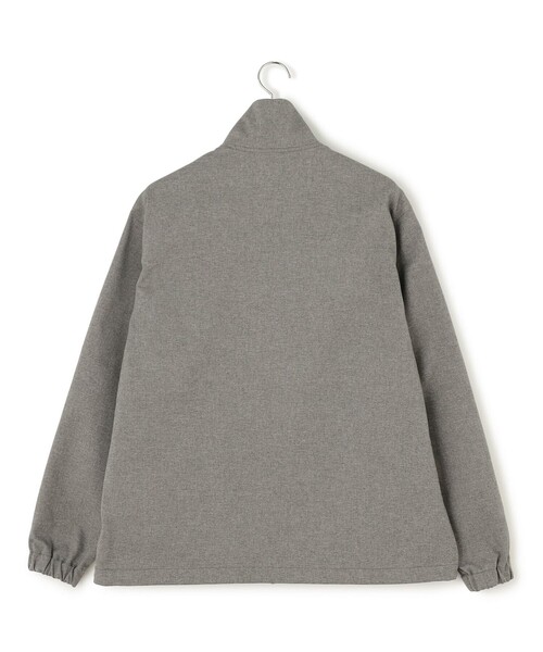 J.PRESS YORK STREET(ジェイプレスヨークストリート)の「【UNISEX】ウールライク トラックジャケット(ブルゾン・メンズ・ブラック系/ライトグレー系・SMALL/MEDIUM/LARGE)」の11枚目の写真