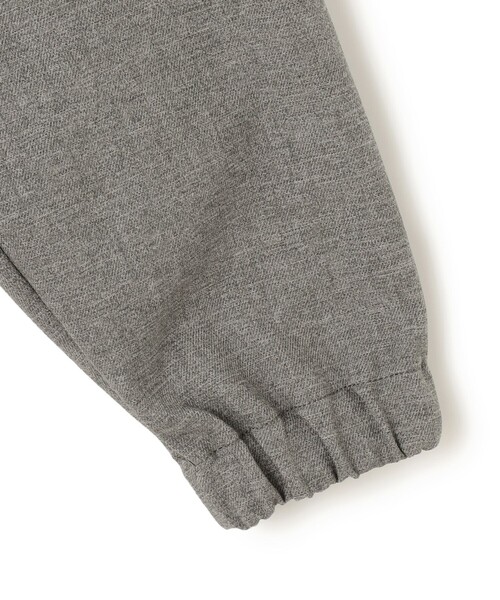 J.PRESS YORK STREET(ジェイプレスヨークストリート)の「【UNISEX】ウールライク トラックジャケット(ブルゾン・メンズ・ブラック系/ライトグレー系・SMALL/MEDIUM/LARGE)」の9枚目の写真