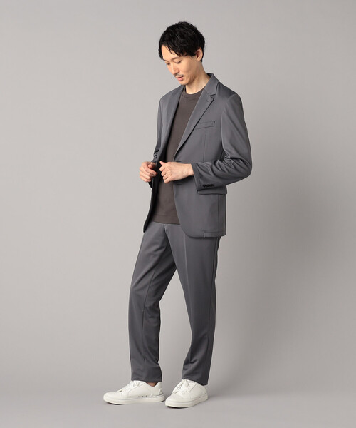 COMME CA MEN（コムサメン）の「【セットアップ対応】マイクロメッシュエアージャージー テーラードジャケット（テーラードジャケット・メンズ・ネイビー/グレー/ブラック・S/M/L/XS/XL）」の17枚目の写真
