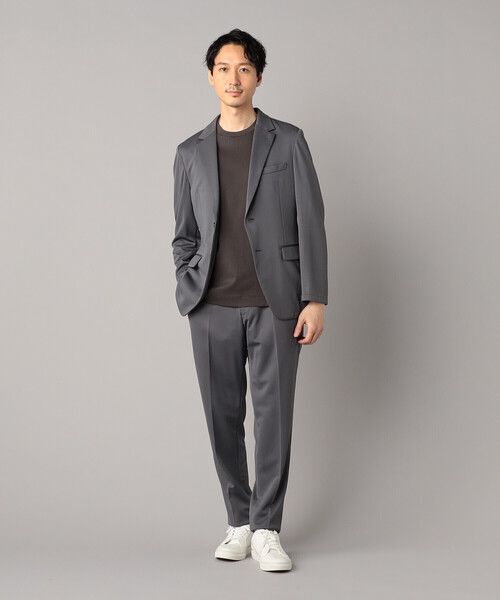 COMME CA MEN（コムサメン）の「【セットアップ対応】マイクロメッシュエアージャージー テーラードジャケット（テーラードジャケット・メンズ・ネイビー/グレー/ブラック・S/M/L/XS/XL）」の11枚目の写真