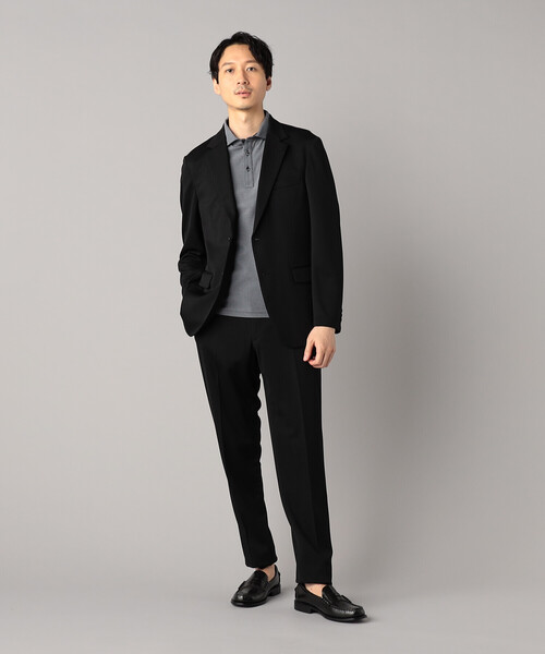 COMME CA MEN（コムサメン）の「【セットアップ対応】マイクロメッシュエアージャージー テーラードジャケット（テーラードジャケット・メンズ・ネイビー/グレー/ブラック・S/M/L/XS/XL）」の10枚目の写真