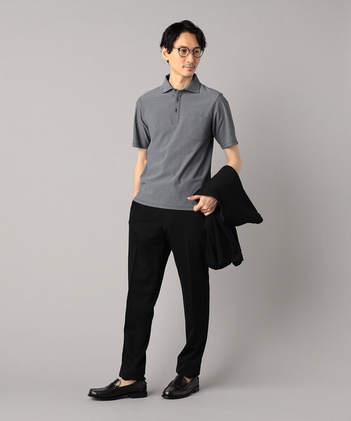 COMME CA MEN（コムサメン）の「【セットアップ対応】マイクロメッシュエアージャージー テーラードジャケット（テーラードジャケット・メンズ・ネイビー/グレー/ブラック・S/M/L/XS/XL）」の20枚目の写真