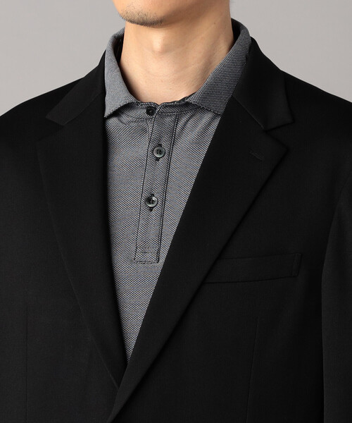 COMME CA MEN（コムサメン）の「【セットアップ対応】マイクロメッシュエアージャージー テーラードジャケット（テーラードジャケット・メンズ・ネイビー/グレー/ブラック・S/M/L/XS/XL）」の16枚目の写真