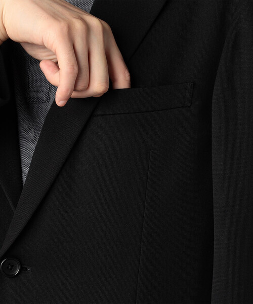 COMME CA MEN（コムサメン）の「【セットアップ対応】マイクロメッシュエアージャージー テーラードジャケット（テーラードジャケット・メンズ・ネイビー/グレー/ブラック・S/M/L/XS/XL）」の21枚目の写真