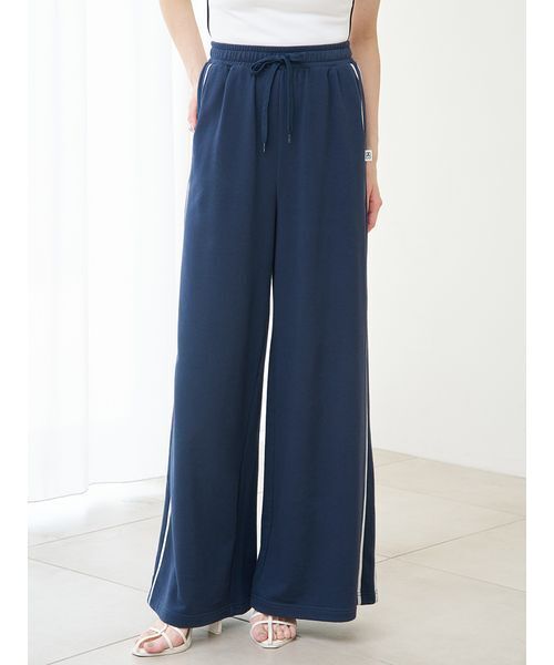 スナイデル　カットスウェットワイドパンツ WEB限定カラーあり】UVカットスウェットワイドパンツ（フル