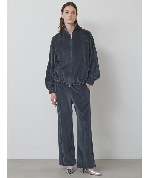 styling/(スタイリング)の「【セットアップ対応】ドローコードベロアパンツ(その他パンツ・レディース・ベージュ/ダークブルー/ブラック/オレンジ・0/1)」の8枚目の写真