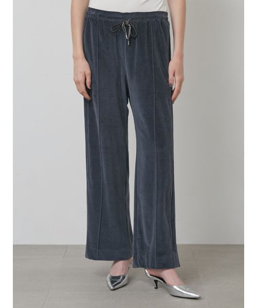 styling/(スタイリング)の「【セットアップ対応】ドローコードベロアパンツ(その他パンツ・レディース・ベージュ/ダークブルー/ブラック/オレンジ・0/1)」の9枚目の写真