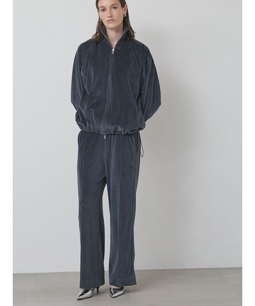 styling/(スタイリング)の「【セットアップ対応】ドローコードベロアパンツ(その他パンツ・レディース・ベージュ/ダークブルー/ブラック/オレンジ・0/1)」の14枚目の写真