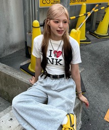 ROOPTOKYO(���[�v�g�E�L���E)��ROOP TOKYO×���p�ǃl�L I LOVE NK �~�jT�V���c(T�V���c/�J�b�g�\�[)