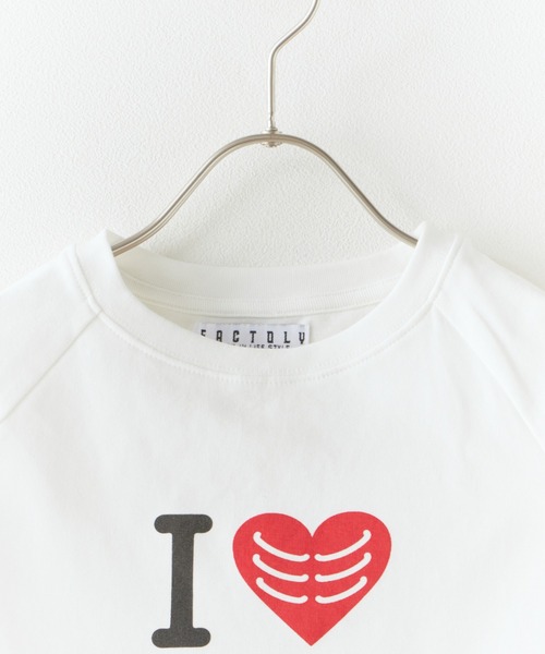 ROOPTOKYO(ループトウキョウ)の「ROOP TOKYO×側湾症ネキ I LOVE NK ミニTシャツ(Tシャツ/カットソー・レディース・ホワイト・FREE)」の11枚目の写真