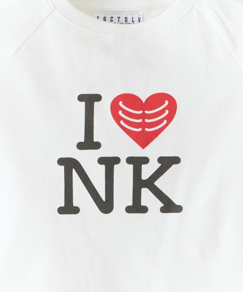 ROOPTOKYO(ループトウキョウ)の「ROOP TOKYO×側湾症ネキ I LOVE NK ミニTシャツ(Tシャツ/カットソー・レディース・ホワイト・FREE)」の12枚目の写真