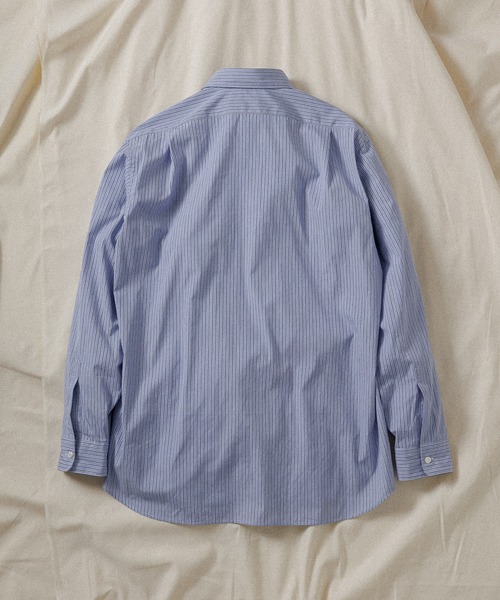 WILD LIFE TAILOR Adam et Rope'(ワイルドテーラーアダムエロペ )の「【WILD LIFE TAILOR】STRIPE SHIRT(シャツ/ブラウス・メンズ・サックスブルー/ブルー系その他・M/L)」の3枚目の写真