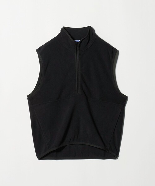 green label relaxing（グリーンレーベルリラクシング）の「＜GOAT＞フリース ハーフジップ ベスト（ベスト・メンズ・ライラック/ダークグレー/ライトグレー/ブラック・L/M）」の2枚目の写真