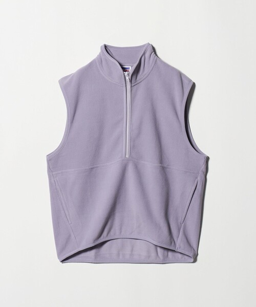 green label relaxing（グリーンレーベルリラクシング）の「＜GOAT＞フリース ハーフジップ ベスト（ベスト・メンズ・ライラック/ダークグレー/ライトグレー/ブラック・L/M）」の11枚目の写真