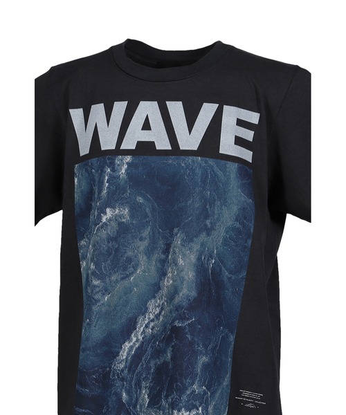 JUN/NAKAYAMA(ジュンナカヤマ)の「WAVE T-SHIRTS(Tシャツ/カットソー・メンズ・ブラック・X-LARGE)」の6枚目の写真