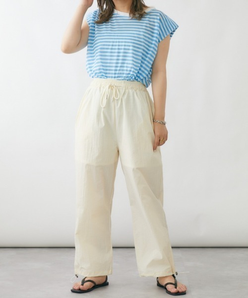 mebole(メボレ)の「2WAYイージーワイドパンツ(その他パンツ・レディース・アイボリー・FREE)」の7枚目の写真