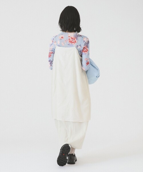 Ray BEAMS(レイビームス)の「ビーズ 刺繍 キャミ ワンピース(ワンピース・レディース・ホワイト系その他6/ブラック・0/1)」の5枚目の写真