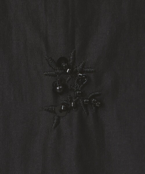 Ray BEAMS(レイビームス)の「ビーズ 刺繍 キャミ ワンピース(ワンピース・レディース・ホワイト系その他6/ブラック・0/1)」の15枚目の写真
