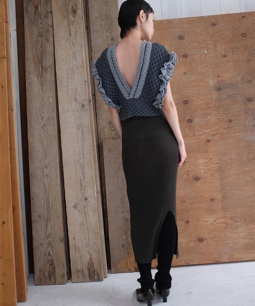 Braids&Frill Top（ベスト）｜leinwande（ラインヴァンド）の