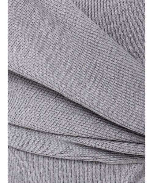 EATME(イートミー)の「クロスカシュクールTOP(Tシャツ/カットソー・レディース・グレー/ブラック/ワイン・FREE)」の11枚目の写真