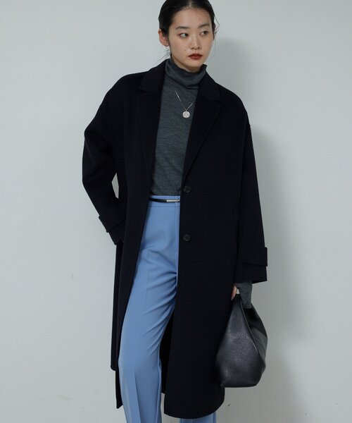 REMI RELIEF × GALLARDAGALANTE コート黒 ガリャルダガランテ GALLARDAGALANTE 【REMI RELIEF】別注コーティング