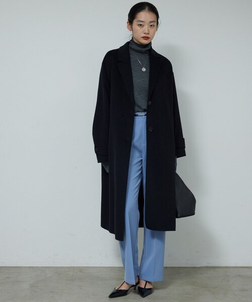 GALLARDAGALANTE（ガリャルダガランテ）の「リバーチェスターコート（その他アウター・レディース・ブラック/ライトグレー/モカ・FREE）」の17枚目の写真