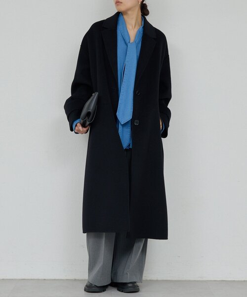 GALLARDAGALANTE（ガリャルダガランテ）の「リバーチェスターコート（その他アウター・レディース・ブラック/ライトグレー/モカ・FREE）」の21枚目の写真