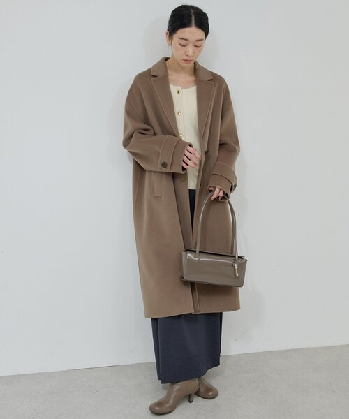 GALLARDAGALANTE（ガリャルダガランテ）の「リバーチェスターコート（その他アウター・レディース・ブラック/ライトグレー/モカ・FREE）」の9枚目の写真