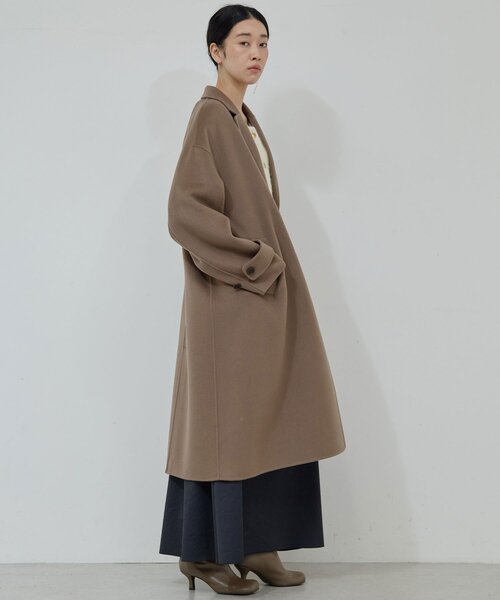 GALLARDAGALANTE（ガリャルダガランテ）の「リバーチェスターコート（その他アウター・レディース・ブラック/ライトグレー/モカ・FREE）」の10枚目の写真