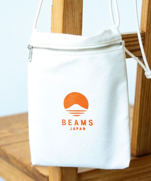 BEAMS JAPAN(ビームス ジャパン)の「evergreen works / ビームス ジャパン ロゴ スリングパース(ショルダーバッグ・レディース・ネイビー/ブラック/オフホワイト・ONE SIZE)」の5枚目の写真