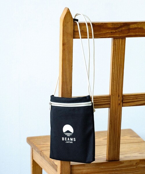 BEAMS JAPAN(ビームス ジャパン)の「evergreen works / ビームス ジャパン ロゴ スリングパース(ショルダーバッグ・レディース・ネイビー/ブラック/オフホワイト・ONE SIZE)」の13枚目の写真