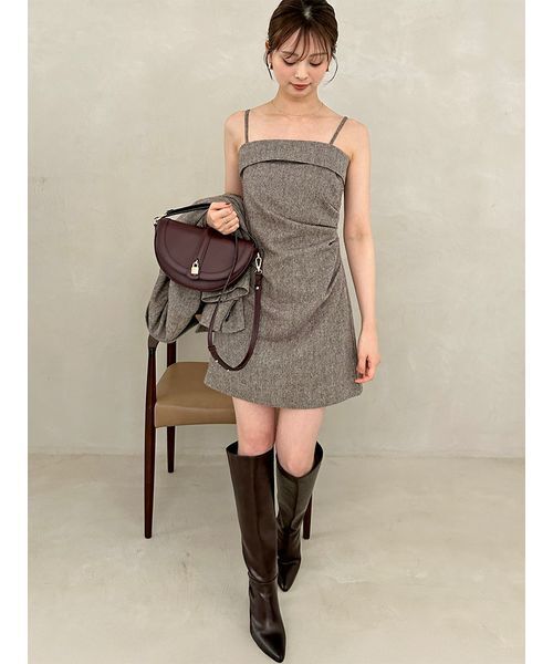 ウールベアミニワンピース（ワンピース）｜SNIDEL（スナイデル）の