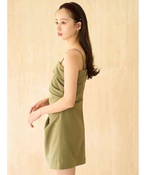 SNIDEL（スナイデル）の「ウールベアミニワンピース（ワンピース・レディース・グレー/オリーブ/ブラウン・0/1）」の13枚目の写真