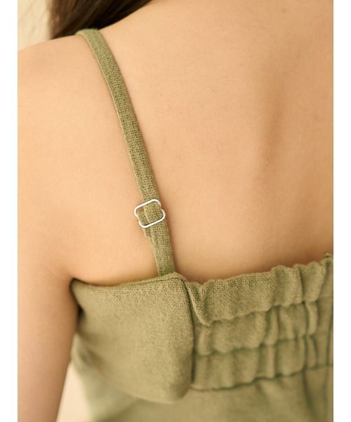 SNIDEL（スナイデル）の「ウールベアミニワンピース（ワンピース・レディース・グレー/オリーブ/ブラウン・0/1）」の16枚目の写真