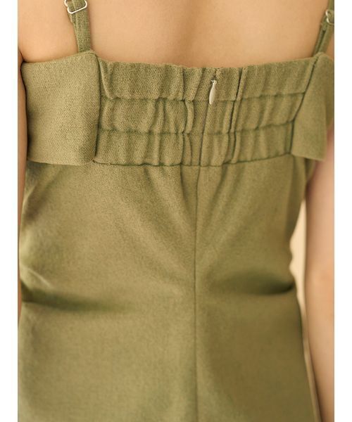 SNIDEL（スナイデル）の「ウールベアミニワンピース（ワンピース・レディース・グレー/オリーブ/ブラウン・0/1）」の17枚目の写真