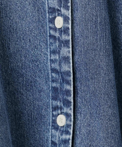 デニムフリルブラウス 579702（シャツ/ブラウス）｜LEPSIM（レプシィム