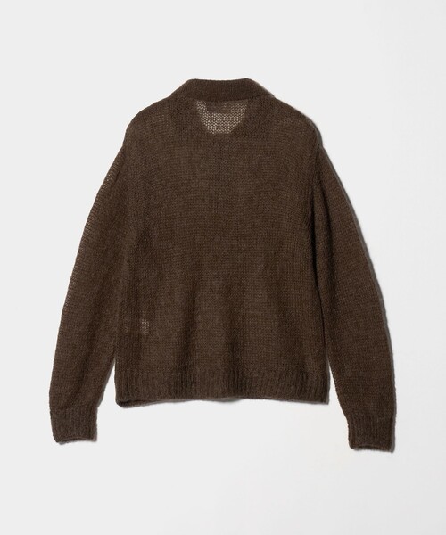 WANDERUNG × Steven Alan＞ MOHIAR MIX POLOKNIT/ニット（ニット