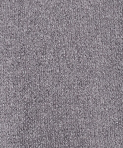 Steven Alan（スティーブンアラン）の「＜WANDERUNG × Steven Alan＞ MOHIAR MIX POLOKNIT/ニット（ニット/セーター・レディース・ダークブラウン/パープル/グレー系/オフホワイト・FREE）」の15枚目の写真