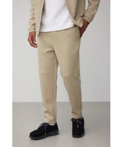 AZUL by moussy(アズールバイマウジー)の「ダブルニットスリムパンツ(スラックス・メンズ・ブラック/ダークネイビー/ベージュ/グレー・SMALL/MEDIUM/LARGE)」の3枚目の写真