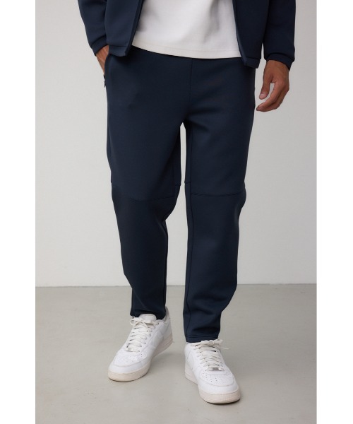 AZUL by moussy(アズールバイマウジー)の「ダブルニットスリムパンツ(スラックス・メンズ・ブラック/ダークネイビー/ベージュ/グレー・SMALL/MEDIUM/LARGE)」の4枚目の写真