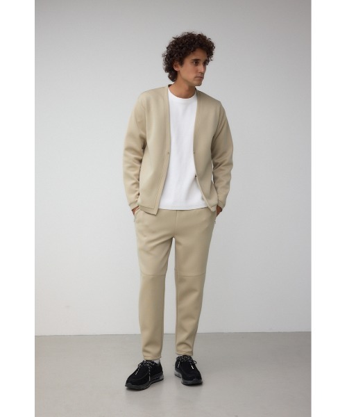 AZUL by moussy(アズールバイマウジー)の「ダブルニットスリムパンツ(スラックス・メンズ・ブラック/ダークネイビー/ベージュ/グレー・SMALL/MEDIUM/LARGE)」の16枚目の写真