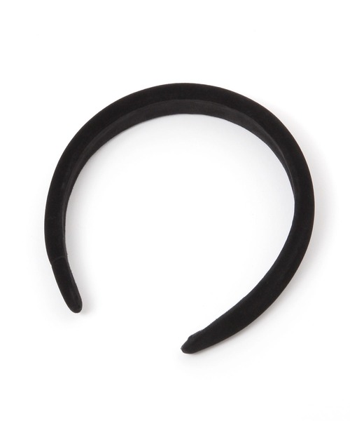 Elura（エルーラ）の「ベロアカチューシャ/591841（カチューシャ・レディース・ブラック・FREE）」の2枚目の写真