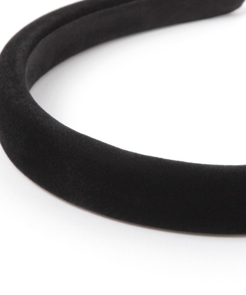 Elura（エルーラ）の「ベロアカチューシャ/591841（カチューシャ・レディース・ブラック・FREE）」の3枚目の写真
