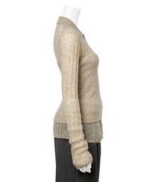 Mila Owen（ミラオーウェン）の「【セットアイテム】ポロ襟ワイドリブ