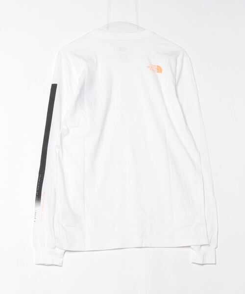 THE NORTH FACE(ザノースフェイス)の「THE NORTH FACE ザ・ノースフェイス Tシャツ 長袖 M L/S BRAND PROUD TEE(Tシャツ/カットソー・メンズ・ホワイト・S/M/L)」の2枚目の写真