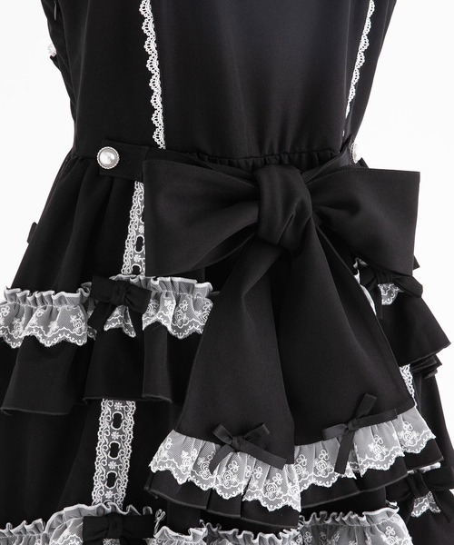 DearMyLove（ディアマイラブ）の「フリルたっぷりはしごレースリボン