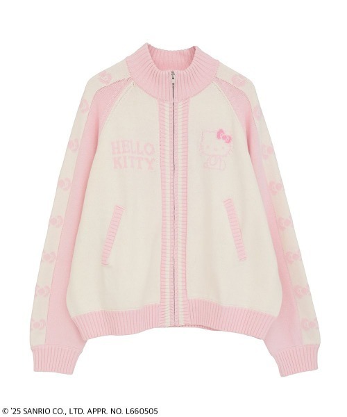 Candy Stripper(キャンディストリッパー)の「【HELLO KITTY】RIBBON KNIT ジャンパー(ニット/セーター・レディース・ブラック/ピンク・FREE)」の16枚目の写真